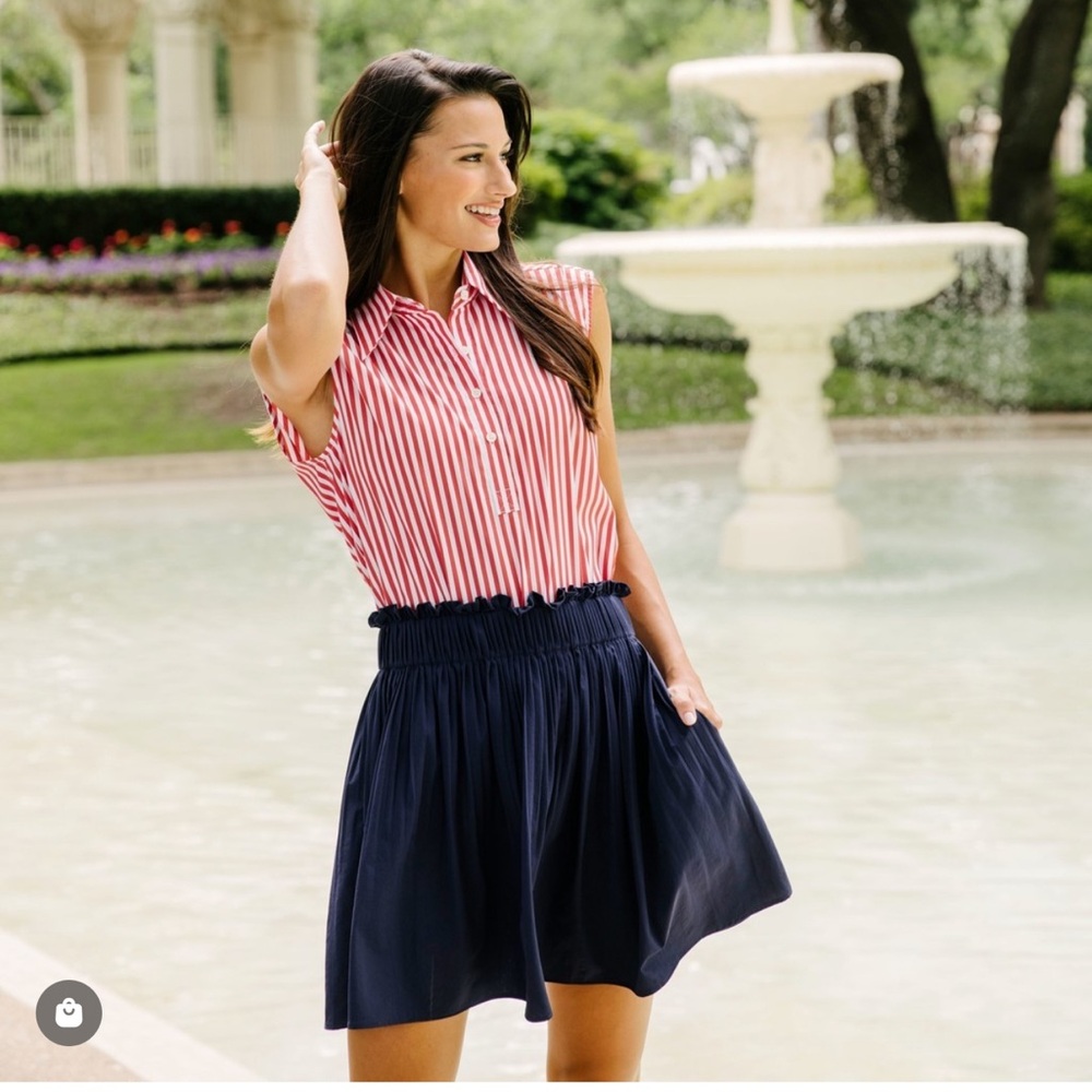 Marceille Adelaide Pleated Black Skirt